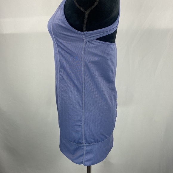 Aspire Purple Racerback Tank with Built in Bra - Picture 5 of 9